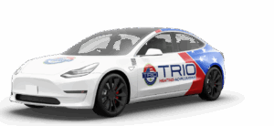 trio teslas