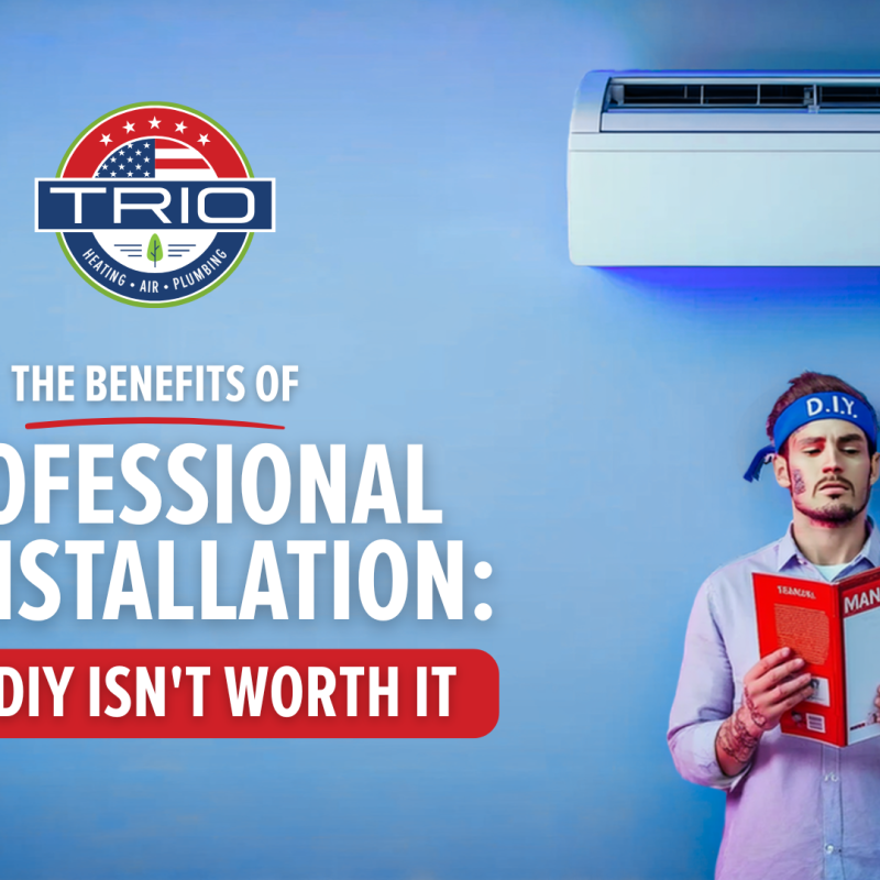 Explore the benefits of professional AC installation over DIY for optimal performance and reliability.